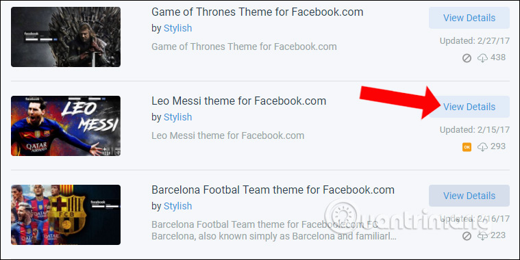 Xem chi tiết giao diện