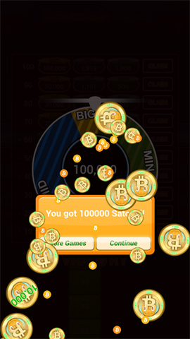 Nhận Satoshi trong Blockchain Game