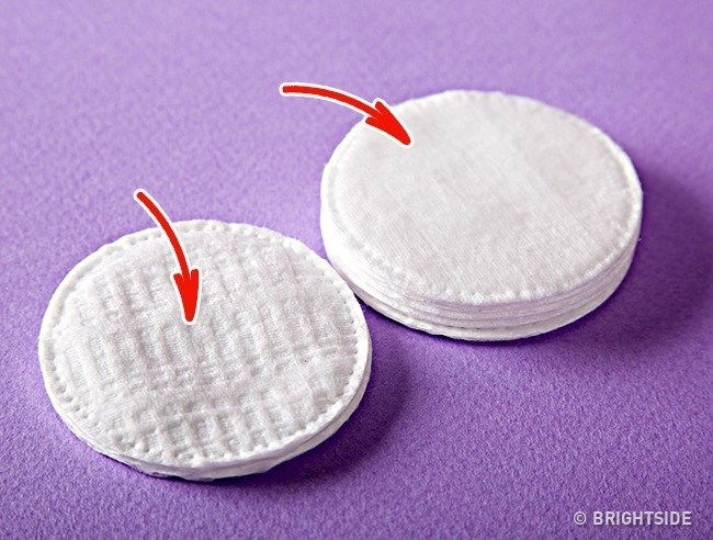 Mặt nổi của miếng bông