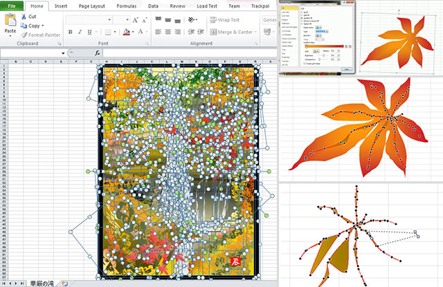 Vẽ hình ô van quanh một ô trong Excel