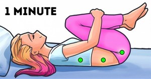 4 bài tập giảm đau lưng giúp bạn ngủ ngon giấc đến sáng
