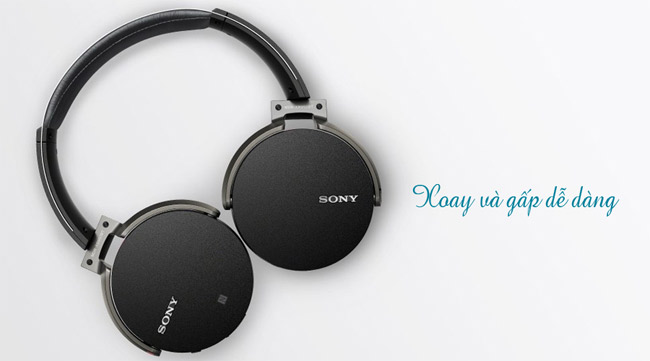 Sony XB950BT có phong cách sang trọng và cho cảm nhận tinh tế.