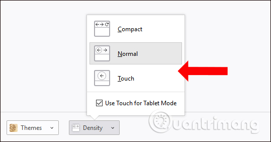 Thu gọn thanh công cụ