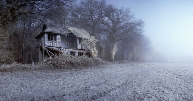 Bức ảnh "Guist Cricket Pavilion" bởi nhiếp ảnh Matthew Dartford
