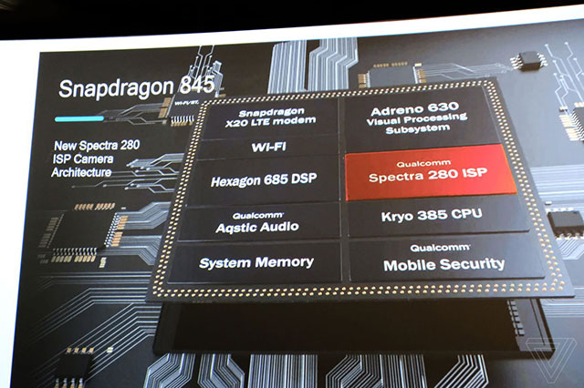 Snapdragon 845 sẽ mang tới nhiều cải tiến so với bản trước đó