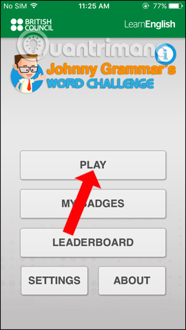 Bài học trên Johnny Grammar