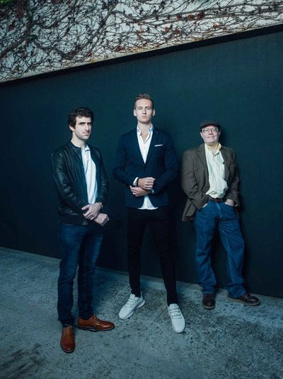 Đồng sáng lập Everipedia Travis Moore, Theodor Forselius và Larry Sanger