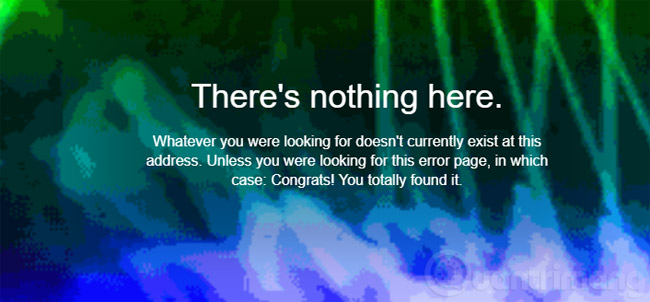 Thông báo lỗi 404 trên Tumblr