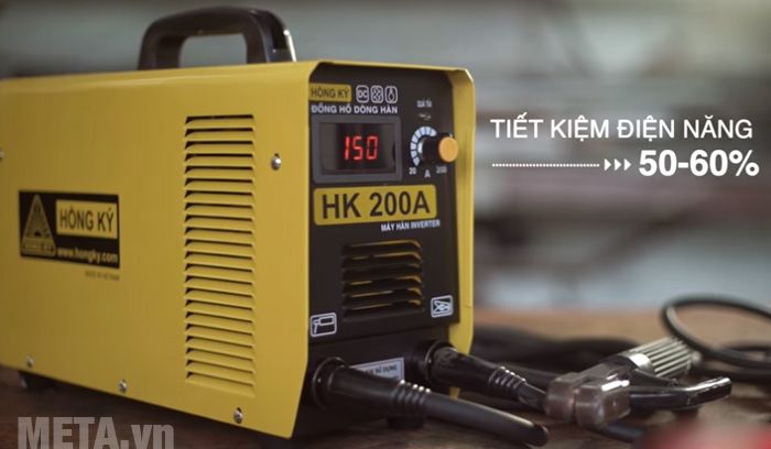 Máy hàn điện tử Hồng Ký HK 200A dùng hàn sắt