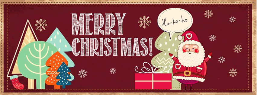 Ảnh bìa Facebook Giáng sinh ngộ nghĩnh 