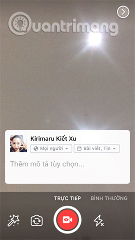 Phát live stream trên Facebook Creator
