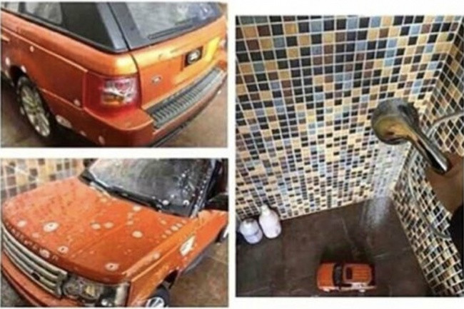 Rửa xe Range Rover thôi nào!