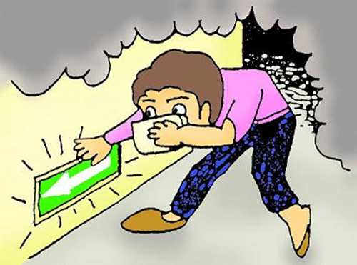 Cách xử lý khi gặp hỏa hoạn.