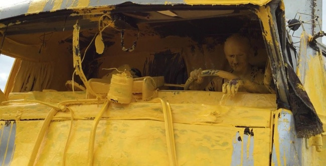 Giá mà người lái xe này có thể biết trước ngày làm việc của mình sẽ kết thúc như thế nào...