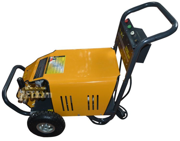 Máy rửa xe V-JET VJ 200/5.5 có đồng hồ đo áp suất