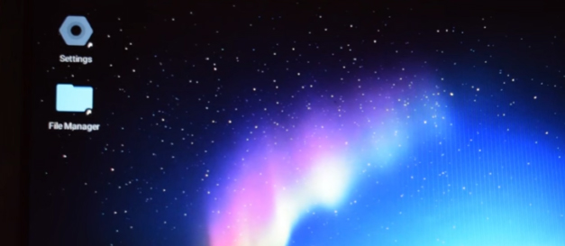 Giao diện Android Chrome Book