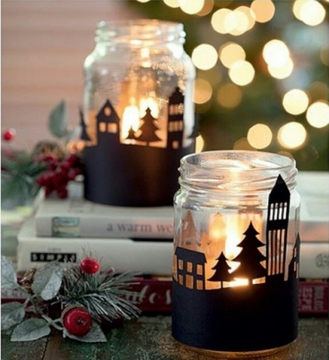 Đèn "Snowy city - Thành phố tuyết"