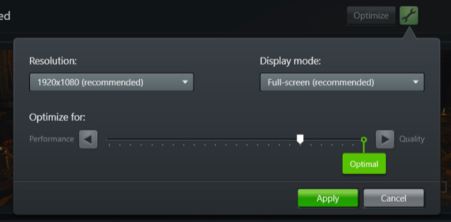 Thay đổi một số cài đặt trên phần mềm NVIDIA GeForce Experience