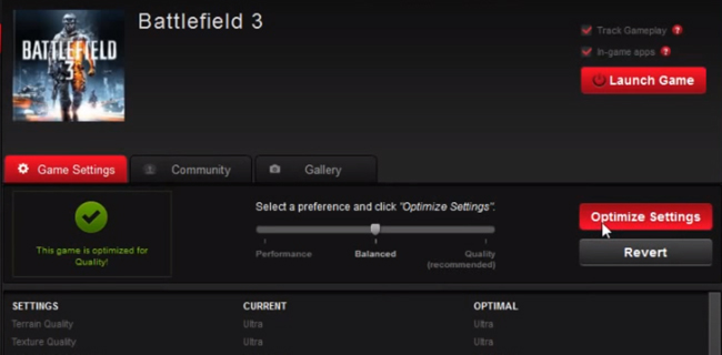 Thay đổi một số cài đặt trên phần mềm AMD Gaming Evolved