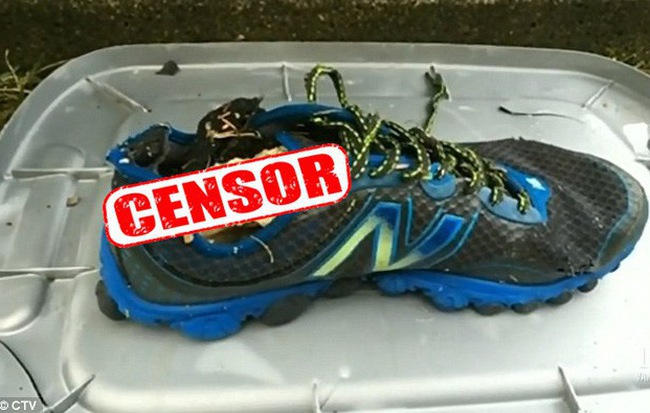 Bàn chân người vẫn còn nằm trong giày thể thao trôi dạt vào bờ biển Salish tại Canada