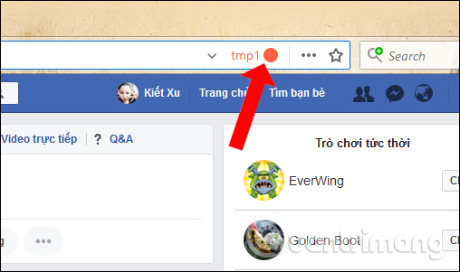 Tài khoản Facebook 1