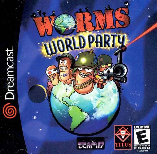 Worm World Party - trò chơi phun sâu sắc hài hước  