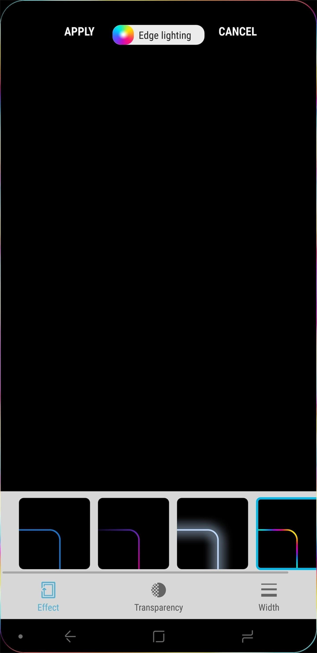 Chọn độ trong suốt