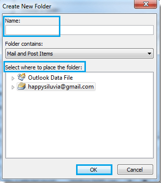 Đặt tên thư mục 