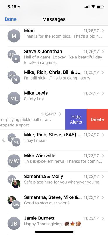 Tắt thông báo tin nhắn nhóm.
