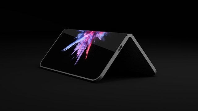 Surface Phone có thể dựng lên như một chiếc lều