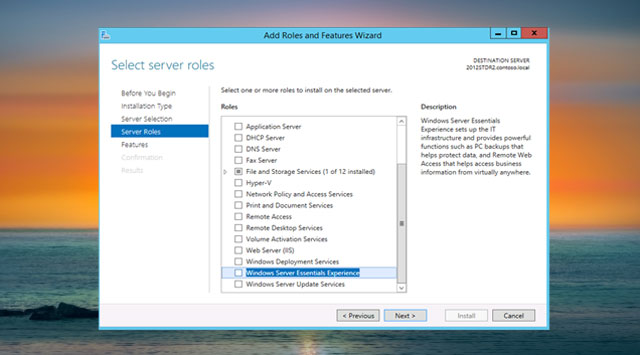 Cài đặt Role, cấu hình role trên Windows Server 2012 - QuanTriMang.com