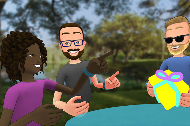 Điều khiển hoạt động trên Facebook Spaces