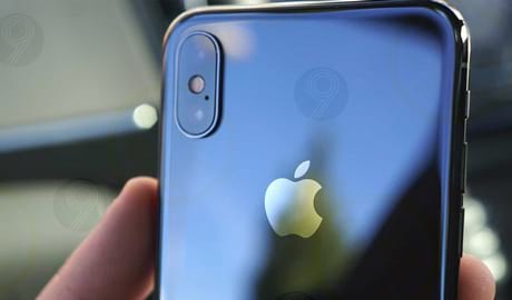 Test loa, mic, cảm biến trên iPhone X cũ.