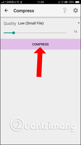 Nén dung lượng thấp
