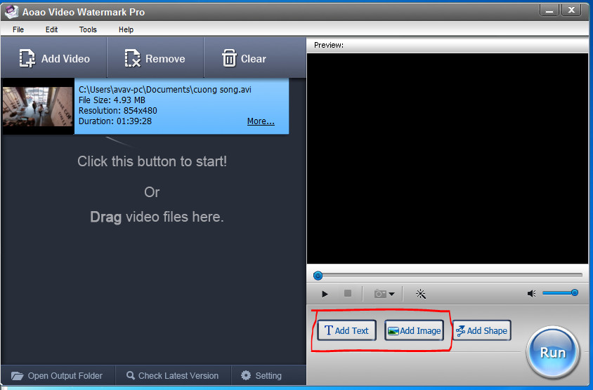 Nhấn vào Browse để chọn ảnh