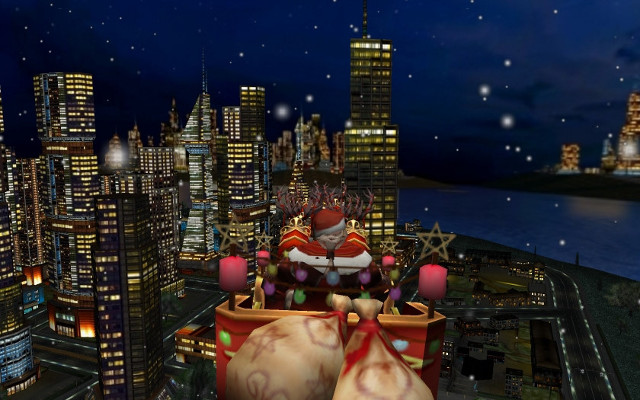 Santa in the City 3D