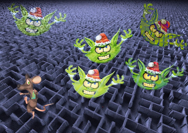 Mouse Maze Christmas