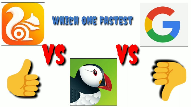 So sánh giữa trình duyệt Chrome và Puffin