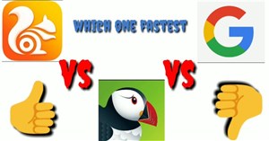 So sánh giữa trình duyệt Chrome và Puffin