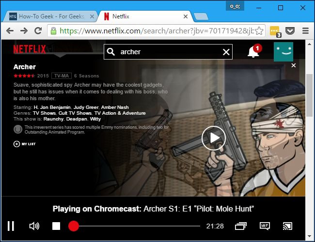 Chiếu video lên TV