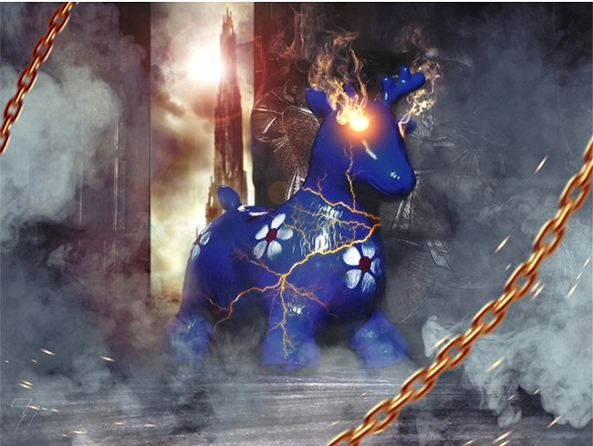 Con nai nhún hơi này là kỵ sỹ của Armageddon