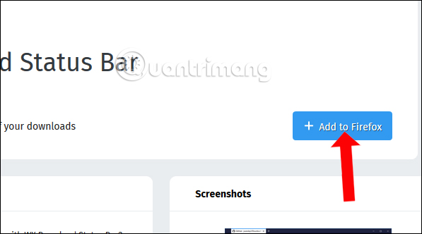 Tiện ích WX Download Status Bar