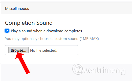 Âm thanh tải dữ liệu 