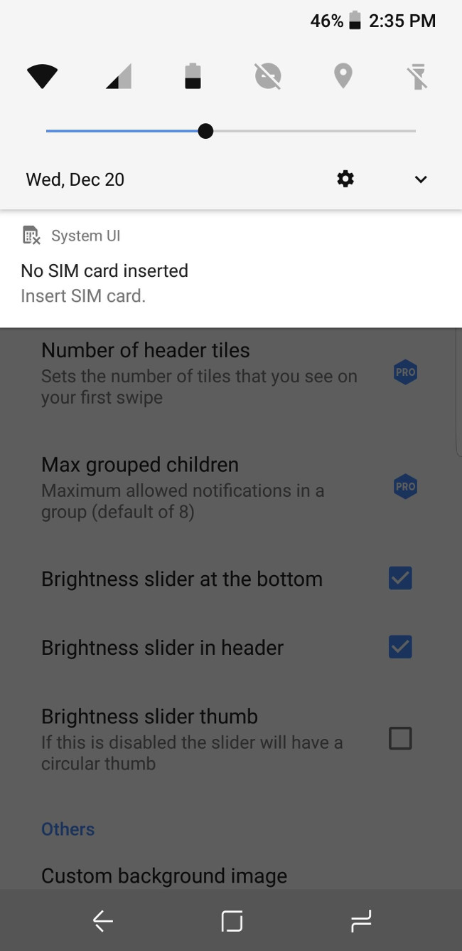Bạn có thể tăng hoặc giảm kích thước của thanh trượt