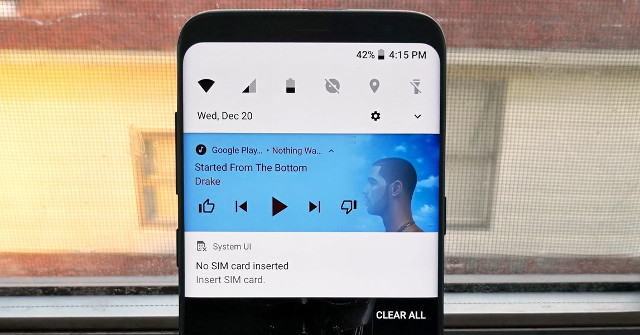 Hướng dẫn cách tuỳ biến trung tâm thông báo trên Android Oreo - Không cần root