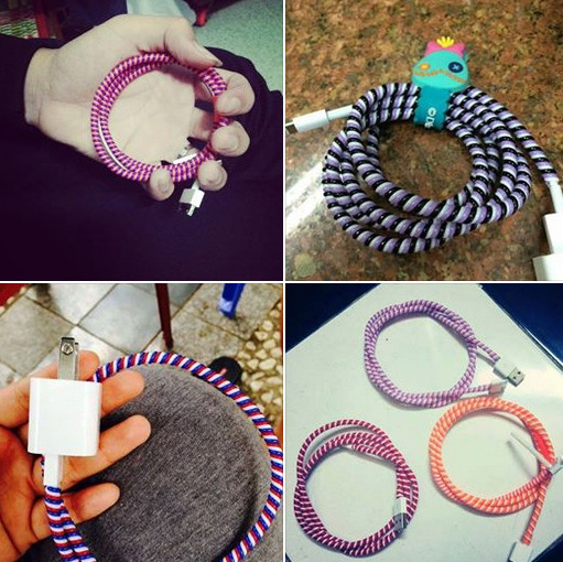 Chống rối tai nghe bằng dây lò xo