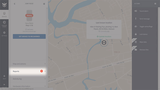 Tìm smartphone, laptop bị mất chính xác, hiệu quả với ứng dụng Prey.