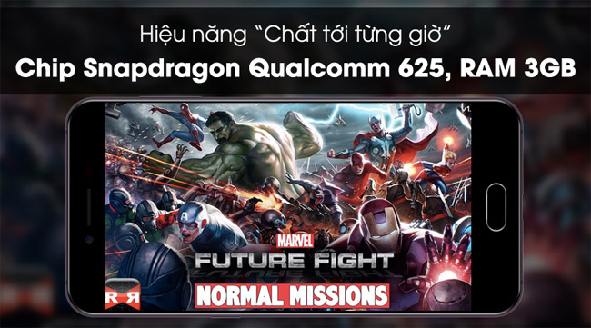 Snapdragon 625 là dòng vi xử lý cận cao cấp.