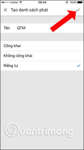 Tạo playlist video 